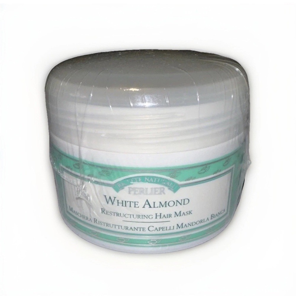 Perlier WHITE ALMOND Restructuring Hair Mask, 13.5oz Sealed Discontinued